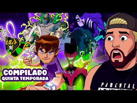 MARATONA BEN 10 OMNIVERSE | Melhores Momentos da QUINTA Temporada