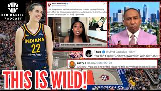 ESPNs Chiney Ogwumike GASLIGHTS Caitlin Clark & WNBA Fans! Stephen A Smith LOOKS TIRED OF HER SH*T