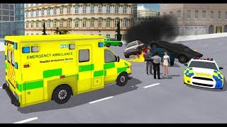 Ambulance Simulator - Car Driving Doctor Simulation - Android Gameplay Video screenshot 4