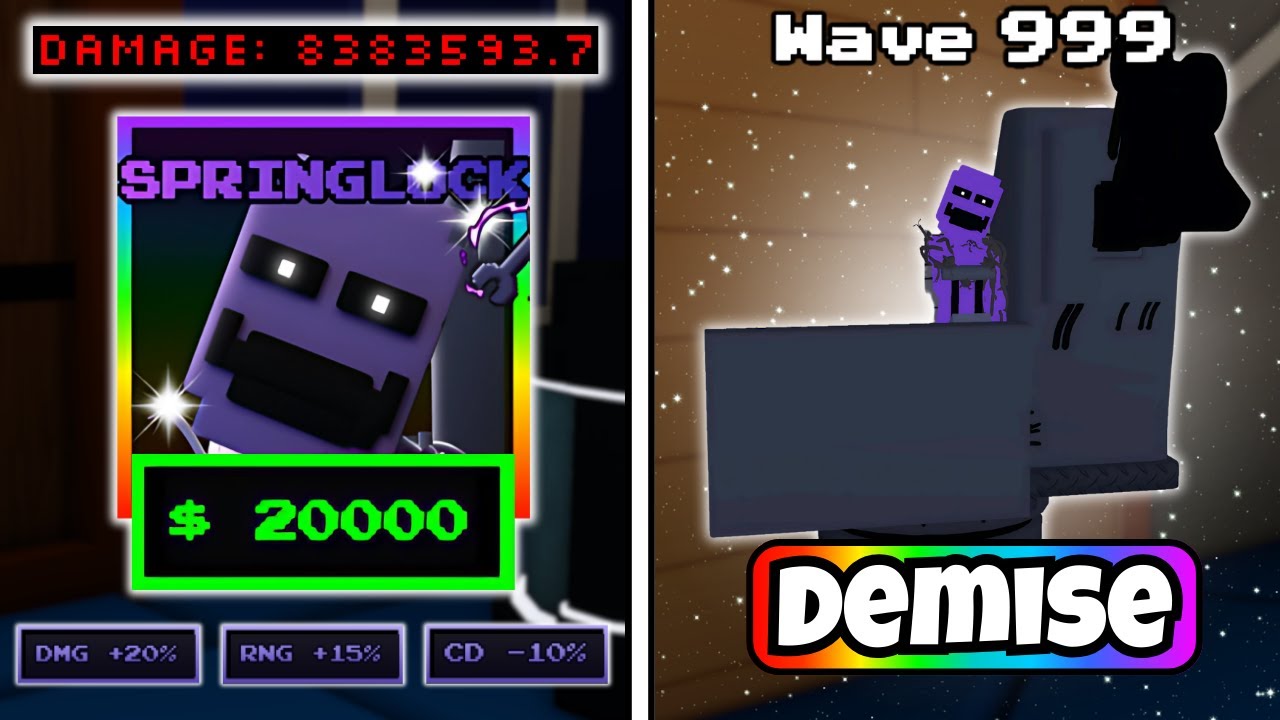 THIS UNIT DOES 8 MILLION DAMAGE... (Five Nights TD)