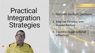 Integrating Human Factor Analysis into Accident Investigation