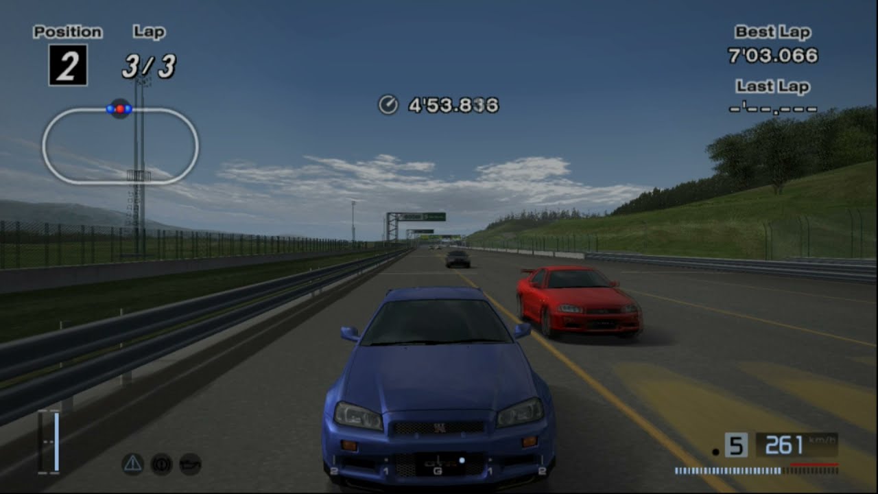 Gran Turismo 4 Driving Mission 23: Slipstream Battle 3: Nissan