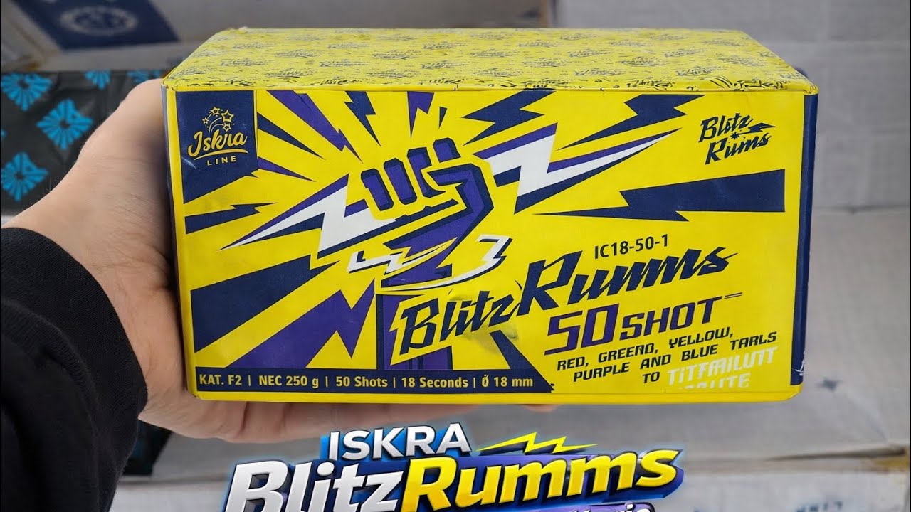 ISKRA BLITZRUMS 50 SHOT SALUT BATTERIE