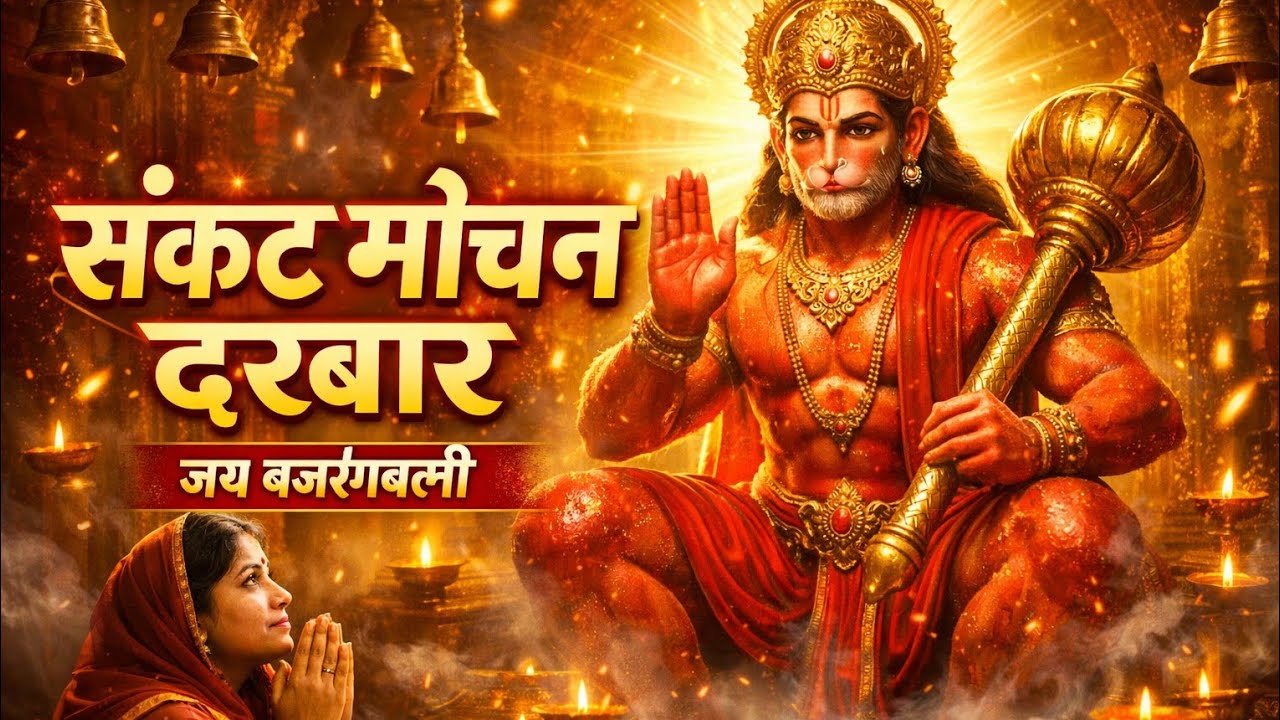 संकट मोचन दरबार | सुबह सुनो और चमत्कार देखो |Hanuman Bhajan |  Hanuman Chalisha| bhajan |Bhakti Song
