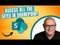 How to access all the SharePoint Sites in your tenant