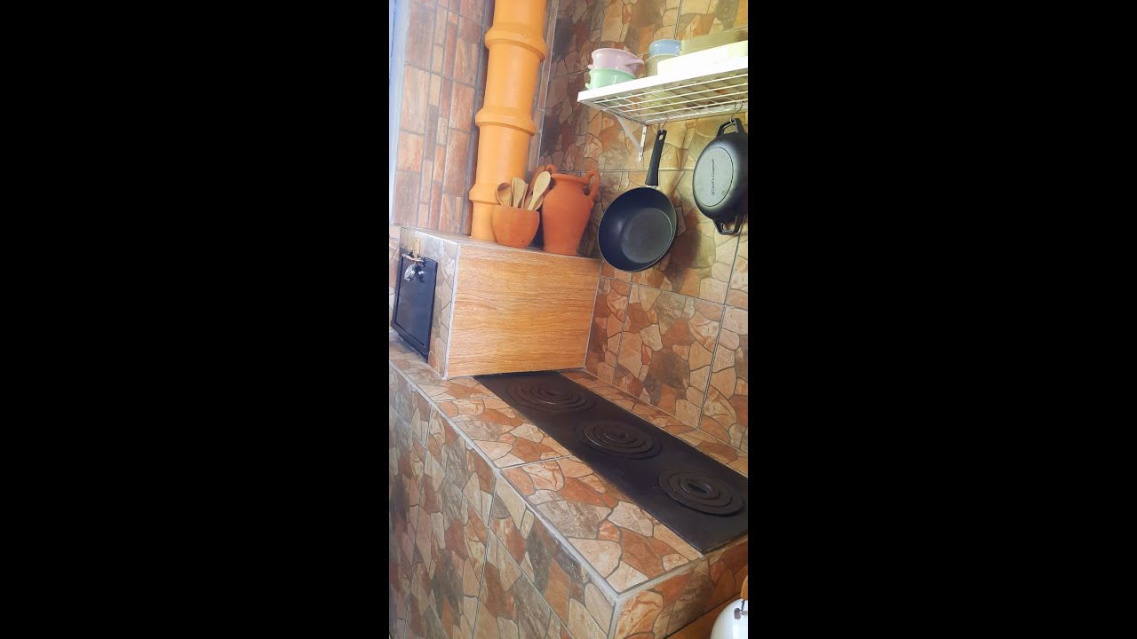 2 in 1 Pugon - Cast Iron Stove - Wood Concrete Stove - Dirty Kitchen - Province style kitchen