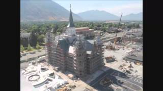 Time lapse of new Provo City Center Temple construction