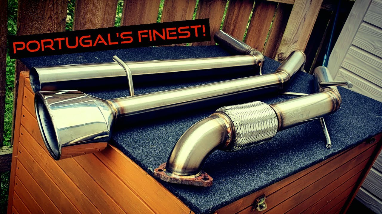 SEAT IBIZA 1.9 TDI - УСТАНОВКА ВЫХЛОПНОЙ СИСТЕМЫ ИЗ НЕРЖАВЕЮЩЕЙ СТАЛИ 2,5 ДЮЙМА!!