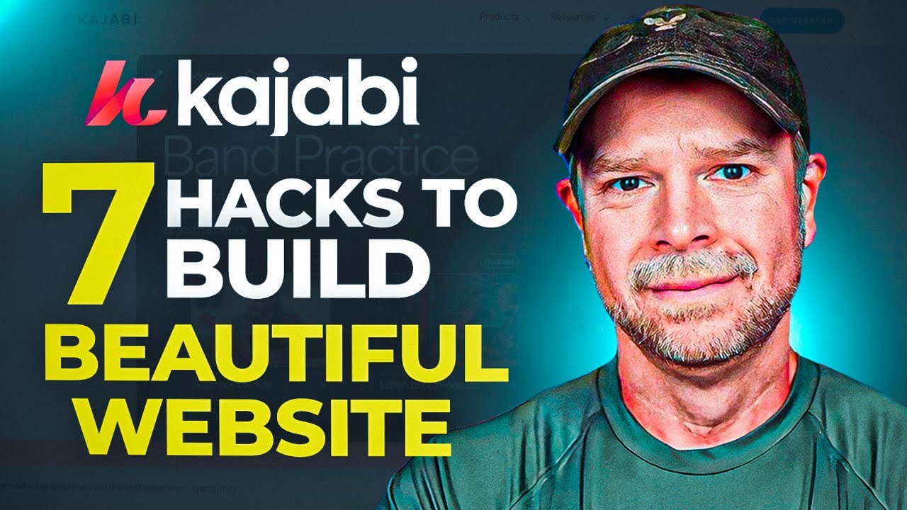 7 Hacks to Build a BEAUTIFUL Website in Kajabi (you didn't know!)