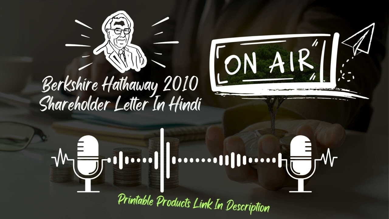 Berkshire Hathaway 2010 Shareholder Letter Explained in Hindi | Warren Buffett's Insights