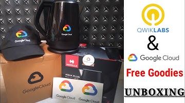 Google Cloud Swags Unboxing | Google Cloud Electric Kettle | Qwiklabs Learn to Earn Program 2021