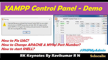01) XAMPP Server Download, Installation & PORT Number Configuration| MYSQL Shell #xamppmysql #tomcat