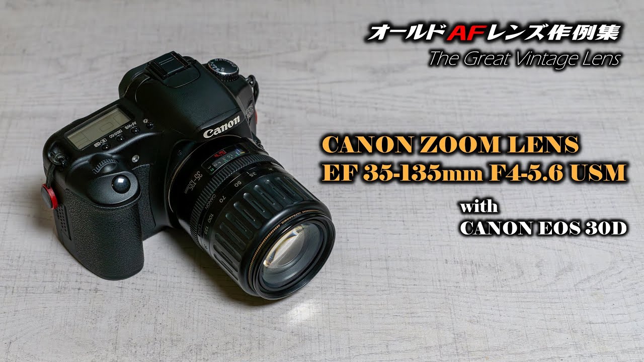 Canon EOS 30D デジタル一眼レフカメラ レンズEF 35-135mm