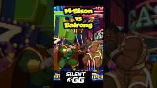 M-Bison vs Balrong- Street Fighter PS1.