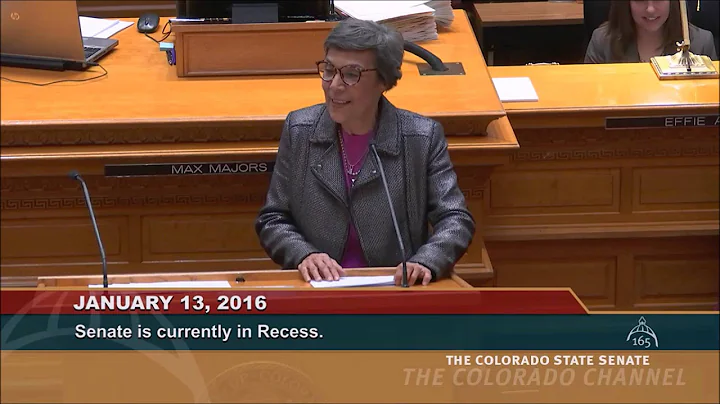 Senate Minority Leader Lucia Guzman's Opening Day ...