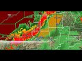 Live  tracking tornado warnings