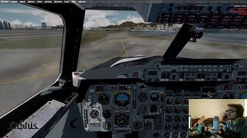 P3D V3 | FSLabs Concorde | Practicing Kai Tak Approach