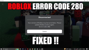 How To Fix Roblox Error Code 280 (2023)