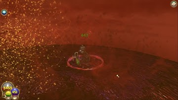 Wizard101 Shadowbones Battle in East Time Dunes of Mirage (Sands of Time)