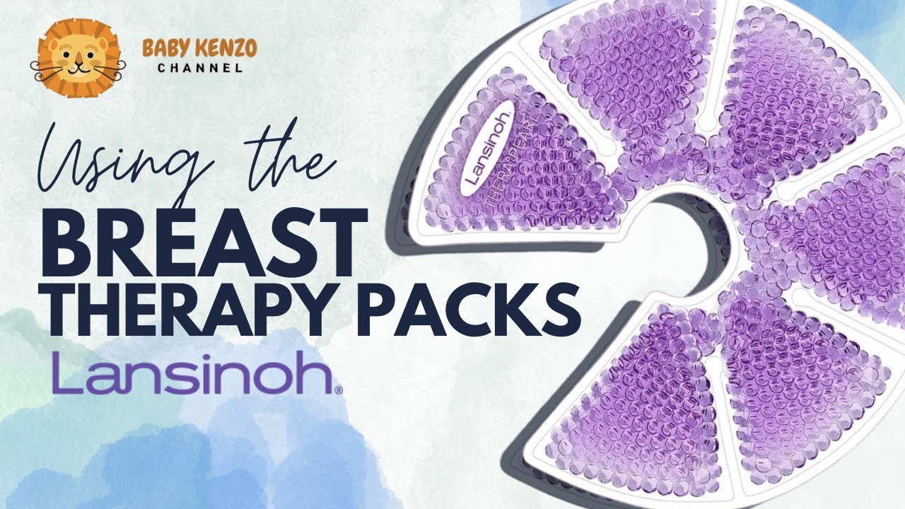 How to use🤱 Lansinoh Breast Therapy Packs with Soft Covers !! 