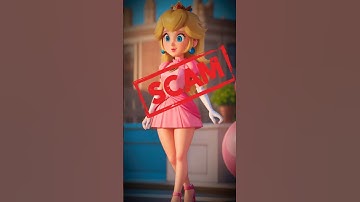 Princess Peach is an imposter? #supermario #princesspeach #gametheory #mariomovie #blonde