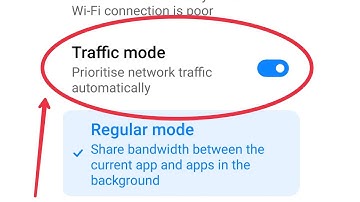 Turn On & OFF Traffic Mode Priorities network traffic automatically in Redmi Xiaomi 8,9,10,11
