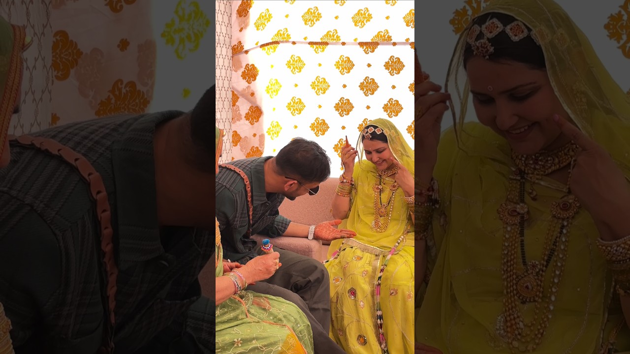 मेहंदी है रचने वाली 😊#wedding #rajasthan #rajasthanishaadi #shortvlog #mehandi #mehandishoot #anu