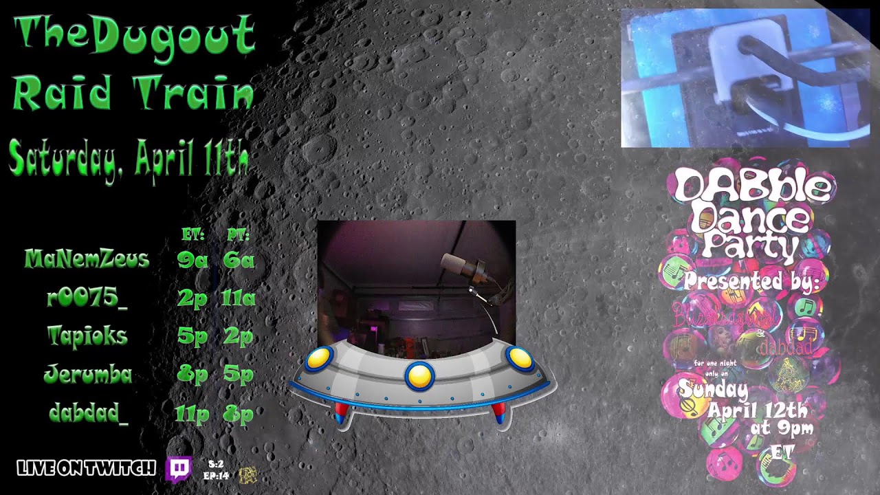 Caboooose | The Dugout RT S02E14 | Hotshot | !wow | !merch | !3d | Dabfather's Kronicles: Ep:389 ♥