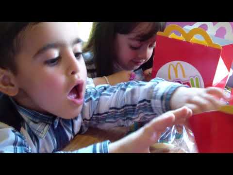 ჰეფი მილი 2018,ანა და დანიელი მაკდონალდში ერთობიან....