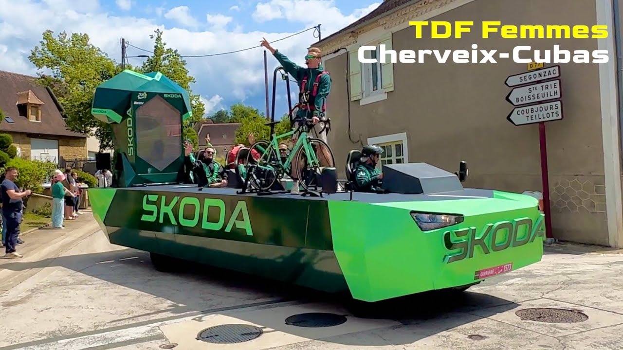 Caravane du Tour de France Femme 2023 - Cherveix-Cubas