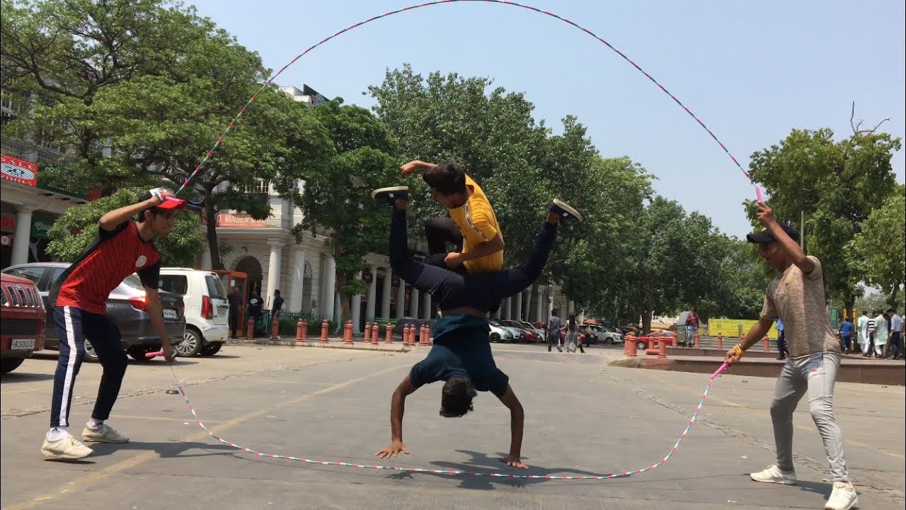 Jump rope show | DD CREW - YouTube