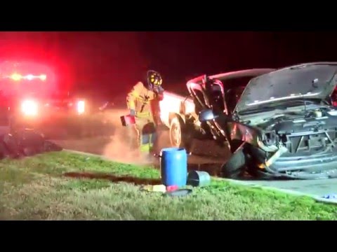 (No audio) High speed chase through Reidsville ends in two-vehicle ...