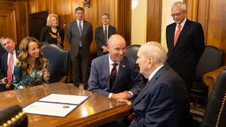 Utah political leaders mourning loss of Russell M. Nelson