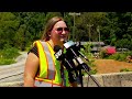 NCDOT provides Helene recovery update in Bat Cave, Chimney Rock