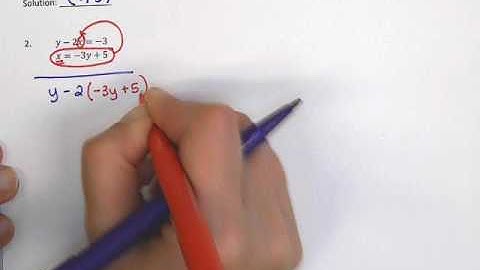 Algebra 1 Section 6.2 Video