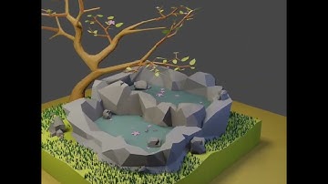 #LowPolyEnvironment #waterstream #3danimation #artist #animator #blender #unrealengine #gaming