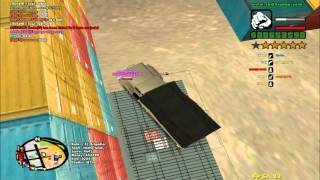 Call Of Duty 5 SA:MP Total War Car Parking an admin [HD]