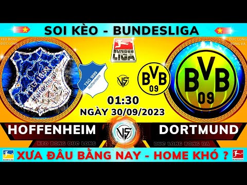 Soi kèo Hoffenheim vs Dortmund - 01h30 ngày 30/09 [Vòng 6 - Bundesliga] Kèo Bóng Đức Long
