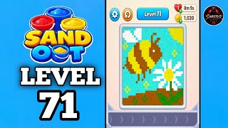 Sand Out Color Puzzle Level 71 Walkthrough Solution
