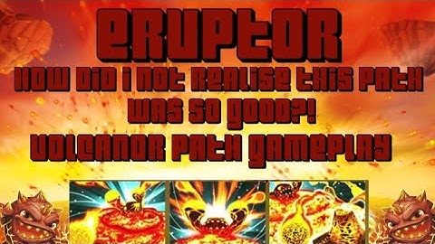 Discovering The Hidden Potential Of Eruptors Volcanor Path... Skylanders Giants