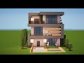 MODERNES HOCHHAUS in MINECRAFT bauen TUTORIAL [HAUS 214]