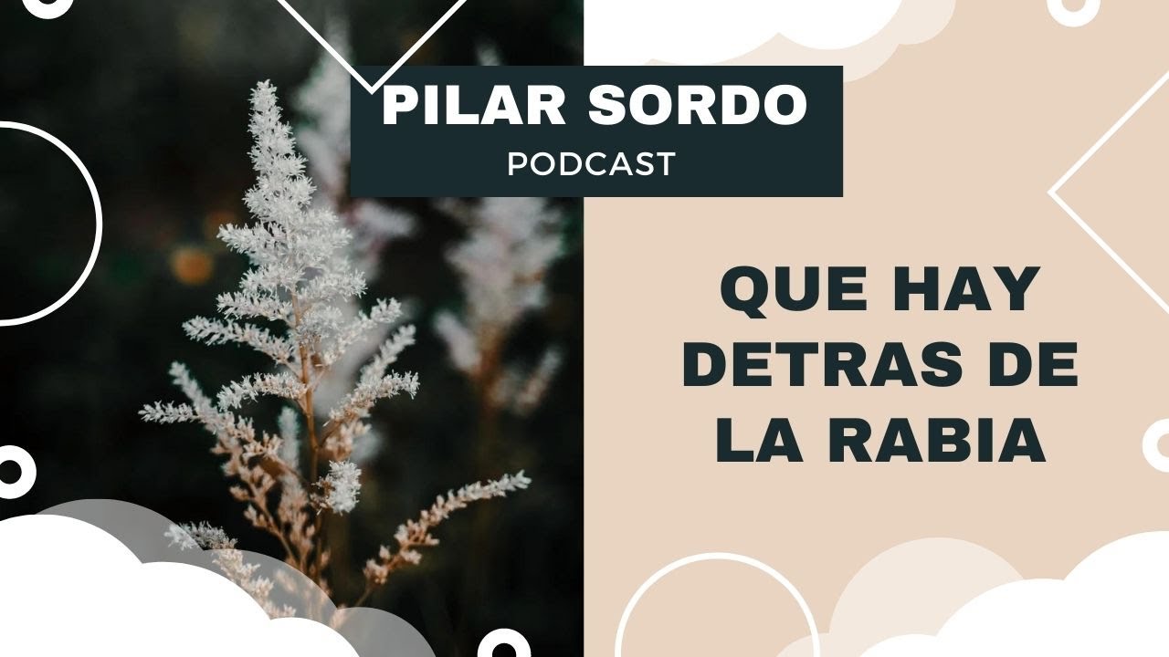 Pilar Sordo Podcast - Que hay detrás de la rabia