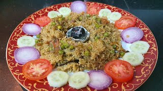 Smokey Green Rice Pulao II हरेभरे पुलाव पलभर में तैयार II Smokey Pulao Recipe II