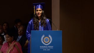Head Girl Beverly Lobo Speech | DAIS Graduation Ceremony 2016