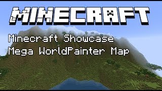 [Danish] Minecraft Showcase - Mega World Painter Map +Download