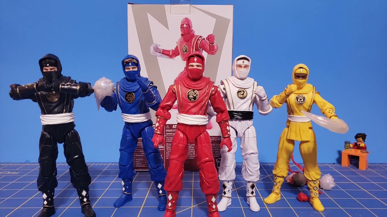 MMPR Ninja Red | Power Rangers Lightning Collection Target Exclusive Figure Review!