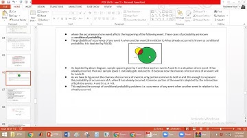 Lecture 13: Conditional Probability/ continuation of lecture 12/PTSP/ 2ECE/JNTU