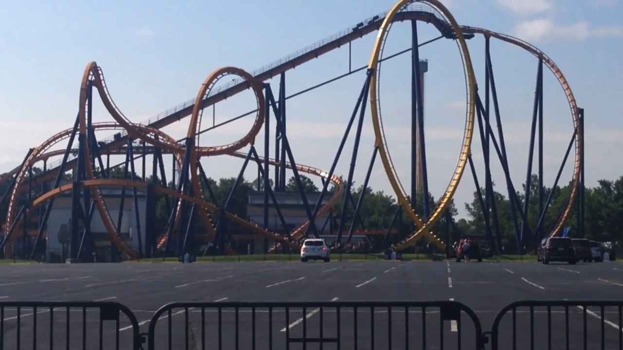 Dominator Off Ride Footage Kings Dominion, Doswell, Virginia 2017 YouTube