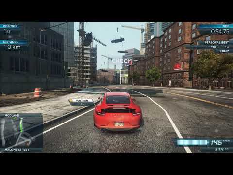 NFS Most Wanted 2012 First Sprint