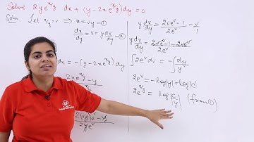 Class 12th – Homogeneous Differential Equations Problem Example-4 | Tutorials Point